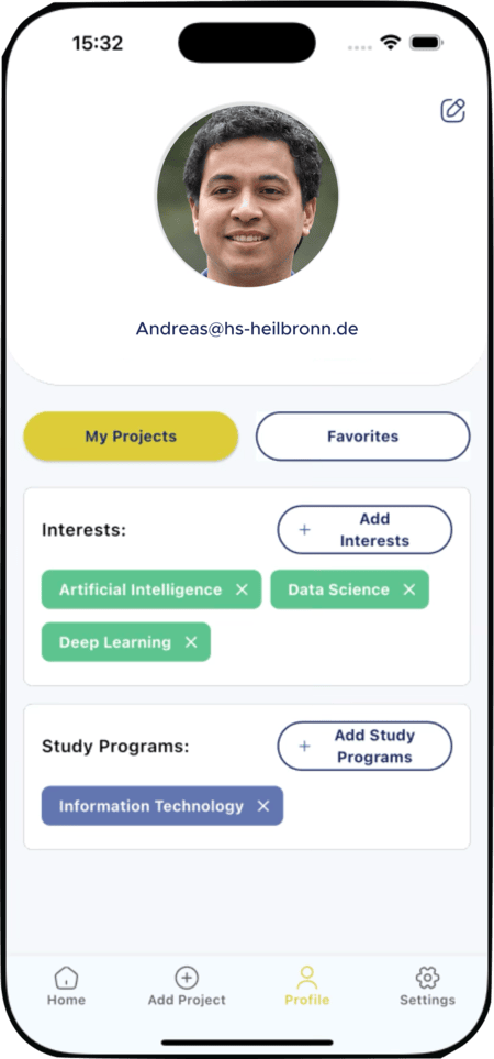 Profile Details Feature